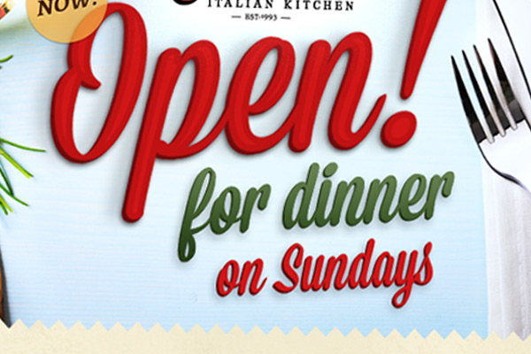 Local Restaurant Email Campaign